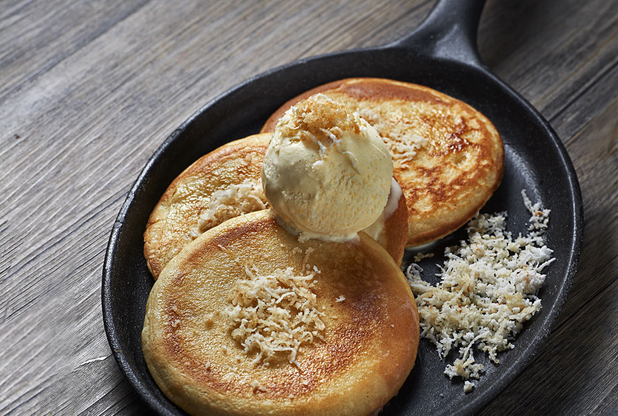 King’s Coconut Ice Cream Pancake