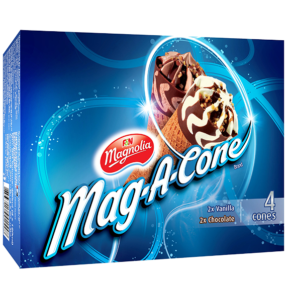 Mag-A-Cone Vanilla & Chocolate Multipack