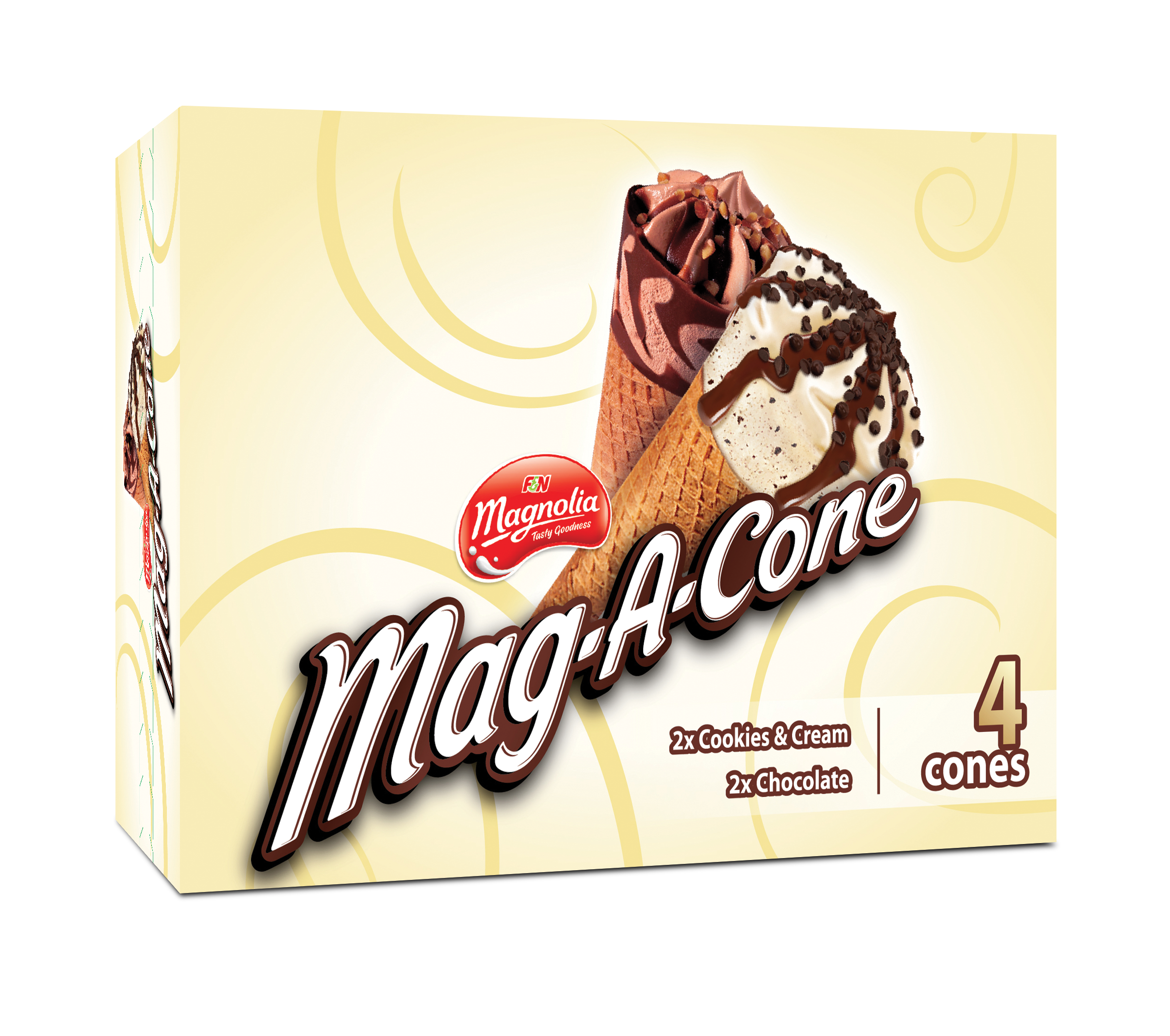 Mag-A-Cone Cookies & Cream & Chocolate Multipack